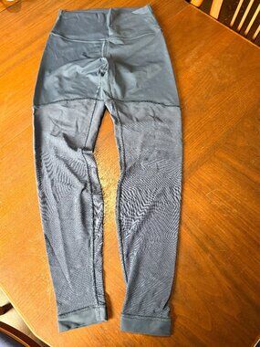 Lululemon Pants Womens 8 Blue Sheer Will High-Rise Tight 28" Pulse Nulux W5CESS